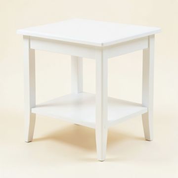 Spruce Bluff Side Table - White (synthetic illustration; no displayed measurements)