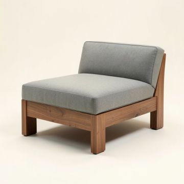 Jaber 16.5 '' Wide Symmetrical Modular Seating Component (synthetic illustration; no displayed measurements)