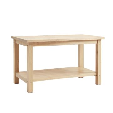 Hazel Branch Empty Workshop Workbench - Beige