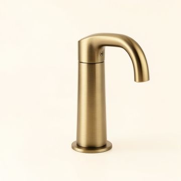 Luxury High Arc Vessel Sink Bathroom Faucet (synthetic illustration; no displayed measurements)