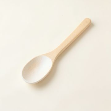 Reed Bridge Cooking Spoon - White (synthetic illustration; no displayed measurements)