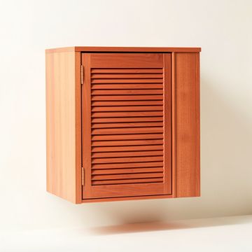 Laurel Dell Wall-Mounted Laundry Cabinet - Terracotta (synthetic illustration; no displayed measurements)
