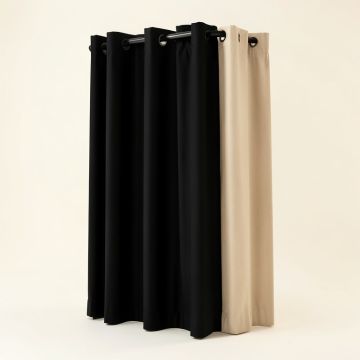 Arends Solid Blackout Thermal Grommet Curtain Panels (synthetic illustration; no displayed measurements)
