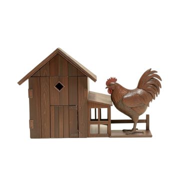 Farm With Barn House And Rooster Wall Décor