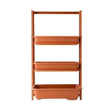 Linden Bend Empty Vertical Garden Frame - Terracotta