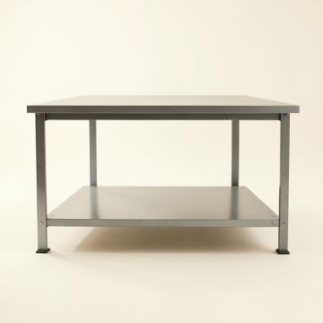 Cove Edge Empty Workshop Workbench - Gray (synthetic illustration; no displayed measurements)