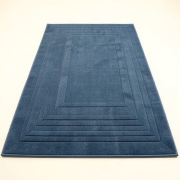 Bay Bluff Rectangular Outdoor Rug - Blue (synthetic illustration; no displayed measurements)