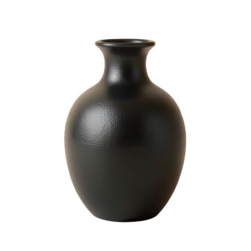 Flint Bluff Empty Decorative Vase - Black