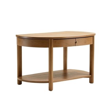 Blakeway 36 '' Half Moon Console Table
