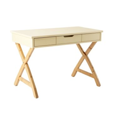 Glen Dale Writing Desk - Cream