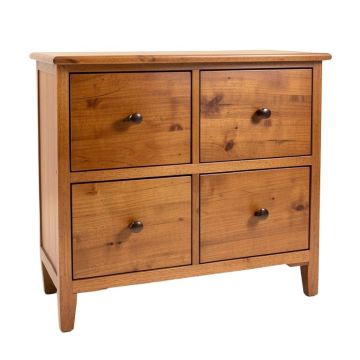 Loft 4 Drawer Dresser