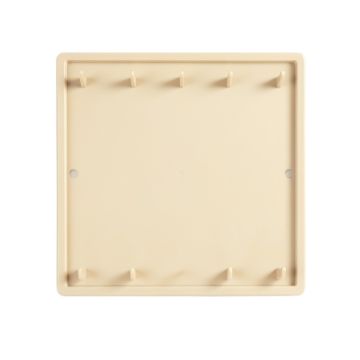 Olive Branch Empty Wall-Mounted Tool Organizer Panel - Beige