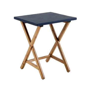 Bay Bluff Compact Balcony Table - Navy