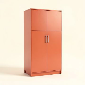 Coral Cape Storage Armoire (synthetic illustration; no displayed measurements)