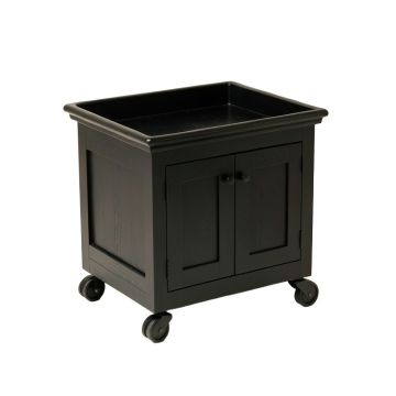 Lake Crest Empty Rolling Workshop Cart - Black