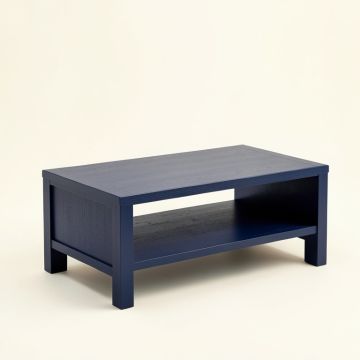 Oak Falls Coffee Table - Navy (synthetic illustration; no displayed measurements)