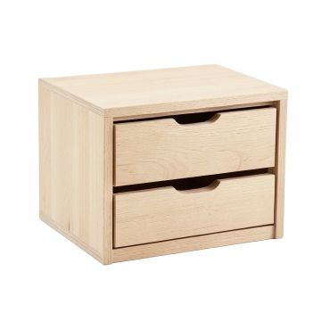 Stone Branch Small-Parts Storage Drawer Cabinet - Beige