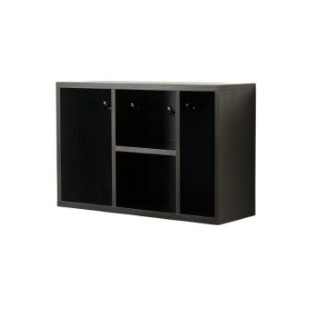 Field Arc Wall-Mounted Entryway Organizer Shelf
