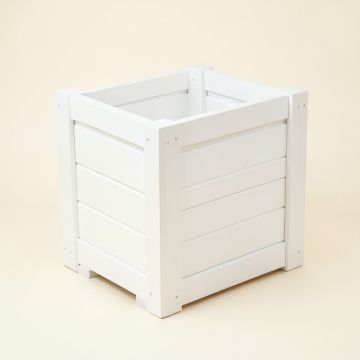 Summit Brook Closed Garden Compost Bin - White (synthetic illustration; no displayed measurements)