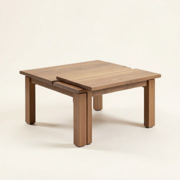 Leatherman Extendable Sled 2 Nesting Tables Coffee Table Set (synthetic illustration; no displayed measurements)