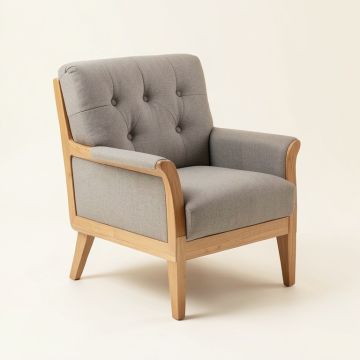Aurora 30.5 '' Wide Tufted Armchair (synthetic illustration; no displayed measurements)