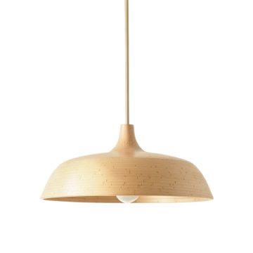 Holly Bridge Pendant Light Suspended From One Plain Cable - Beige