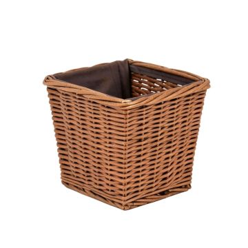 Nido Square Basket Wicker Pot Planter With Liner