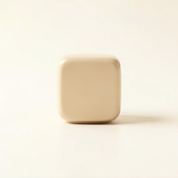 Alder Crossing Cabinet Knob Without Packaging - Beige (synthetic illustration; no displayed measurements)