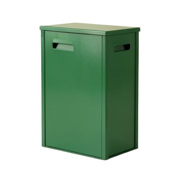 Stone Arc Closed Outdoor Storage Box - Green