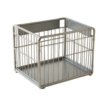 Flint Bridge Empty Furniture-Style Pet Crate - Gray
