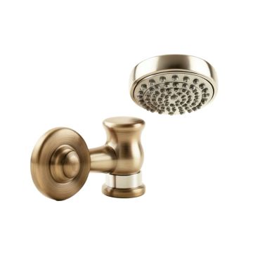 Kohler Fairfax Rite-Temp Shower Valve Trim With Lever Handle And 2.5 Gpm Showerhead