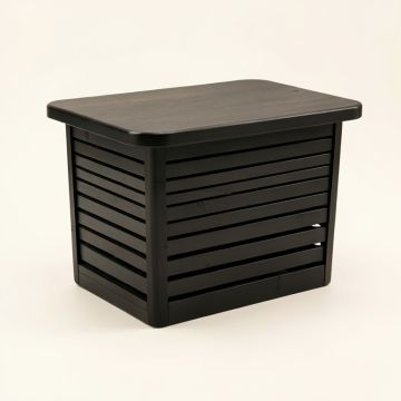 Linden Bend Laundry Hamper - Black (synthetic illustration; no displayed measurements)