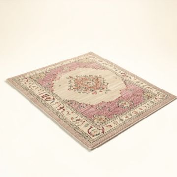 Berkeley Hand-Hooked Wool Plum Area Rug (synthetic illustration; no displayed measurements)