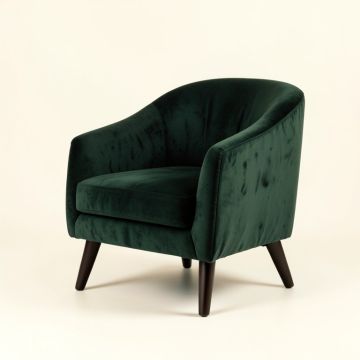Saldana Velvet Upholstered Side Chair (synthetic illustration; no displayed measurements)