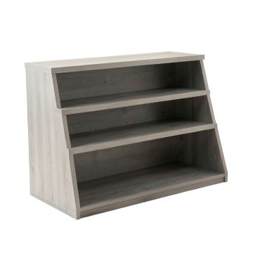 Moss Field Desktop Shelving Unit - Gray