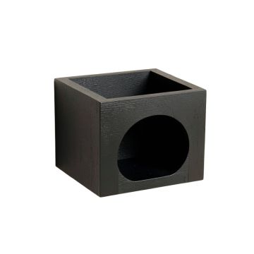 Cove Crossing Wall-Mounted Cat Perch - Black (synthetic illustration; no displayed measurements)