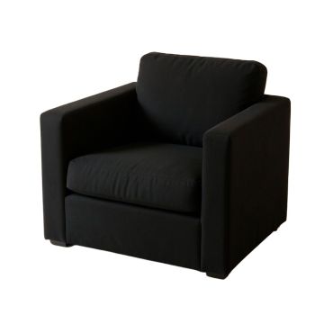 Cedar Bend Upholstered Armchair - Black