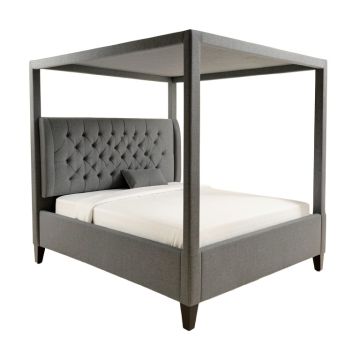 Dessence Tufted Four Poster Bed