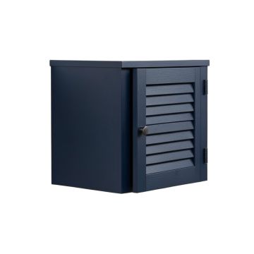 Moss Crest Wall-Mounted Entry Cabinet - Navy