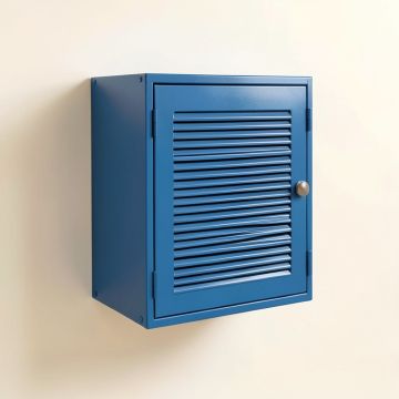 Meadow Canyon Wall-Mounted Laundry Cabinet - Blue (synthetic illustration; no displayed measurements)