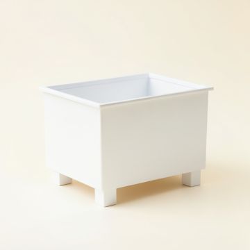 Juniper Brook Empty Raised Planter - White (synthetic illustration; no displayed measurements)
