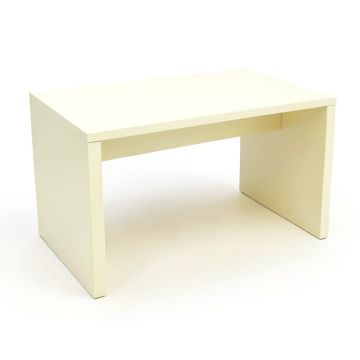 Clay Dale Desktop Monitor Riser - Cream (synthetic illustration; no displayed measurements)