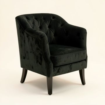 Luckey Tufted Velvet Upholstered Side Chair (synthetic illustration; no displayed measurements)