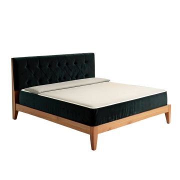 Wulff Velvet Upholstered Platform Bed