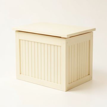 Cove Canyon Closed Outdoor Storage Box - Cream (synthetic illustration; no displayed measurements)