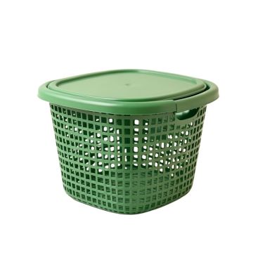 Moss Arc Laundry Hamper - Green