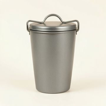 Sage Bend Storage Canister With Lid - Gray (synthetic illustration; no displayed measurements)
