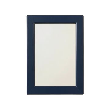 Ridge Arc Framed Wall Mirror - Navy