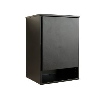Glen Brook Wall-Mounted Laundry Cabinet - Black