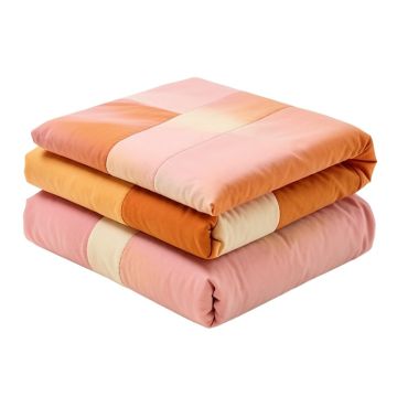 Orange And Pink Duvet Cover Set